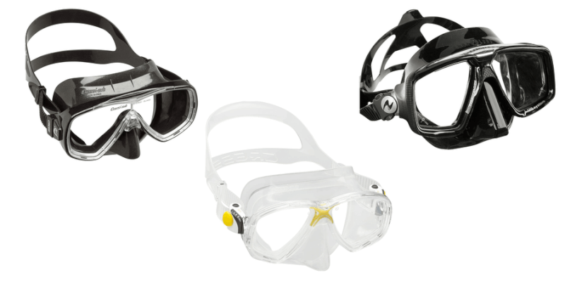 Erwachsene Tauchmaske mit Hartglas Anti-Nebel Linsen für Schnorcheln oder 